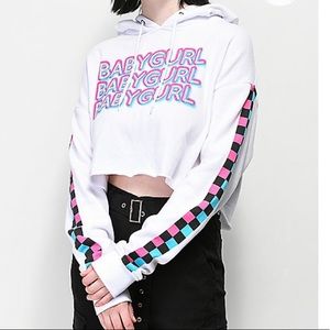 A-Lab Crop Hoodie